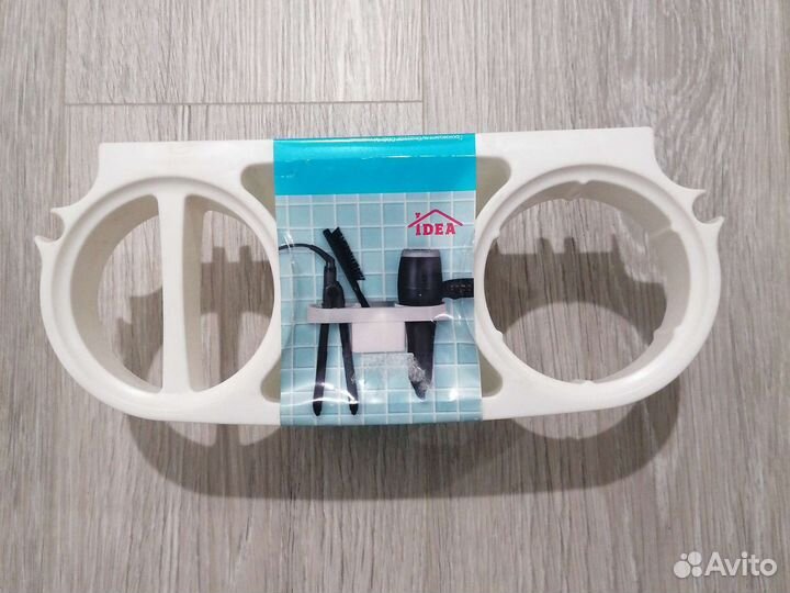 Полка держатель для фена, утюжков для волос, расч