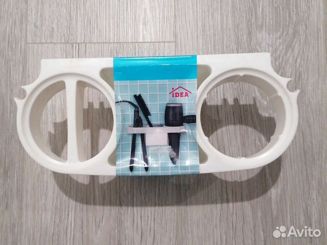 Полка держатель для фена, утюжков для волос, расч