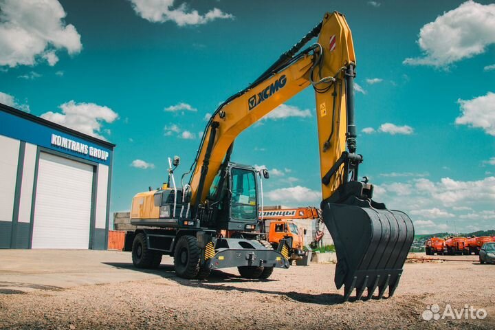 Колёсный экскаватор XCMG XE210WD, 2024