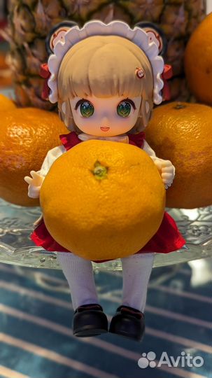 Nagi blind box, Бжд малышка 1/12, медвежонок