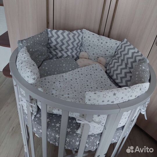 Детская кроватка трансформер 9 в 1