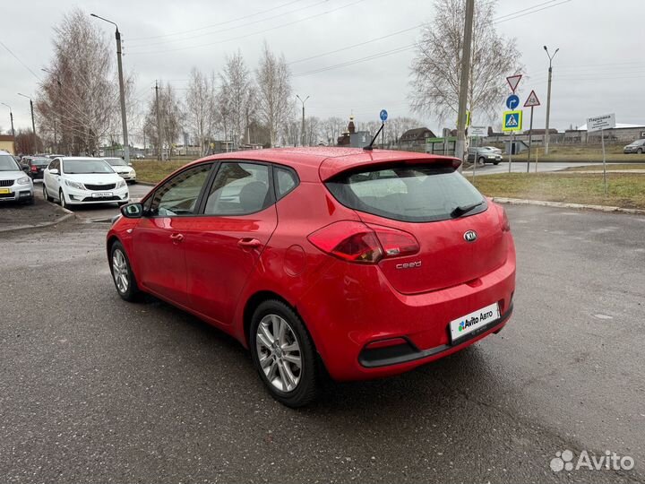 Kia Ceed 1.6 AT, 2015, 156 272 км