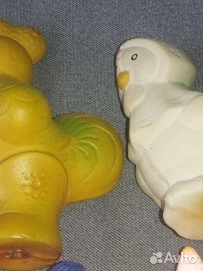Советские резиновые игрушки