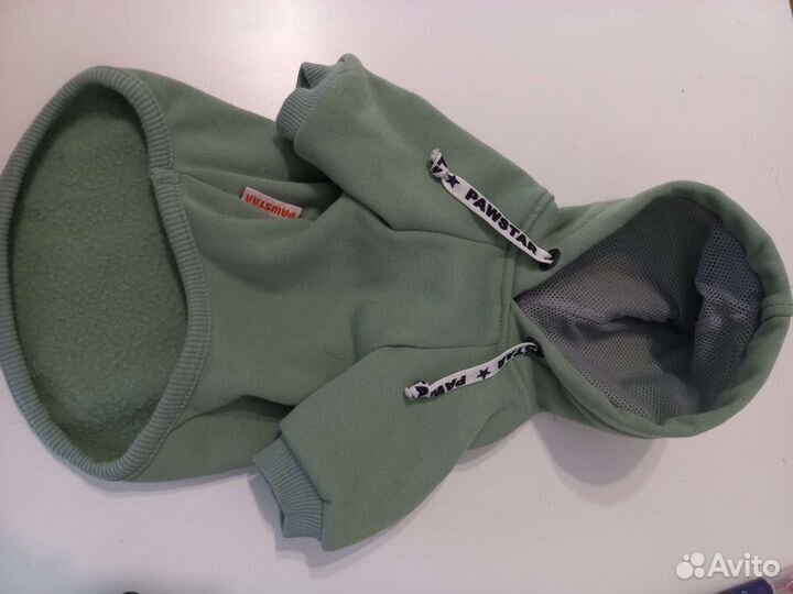 Флисовое худи для собаки L