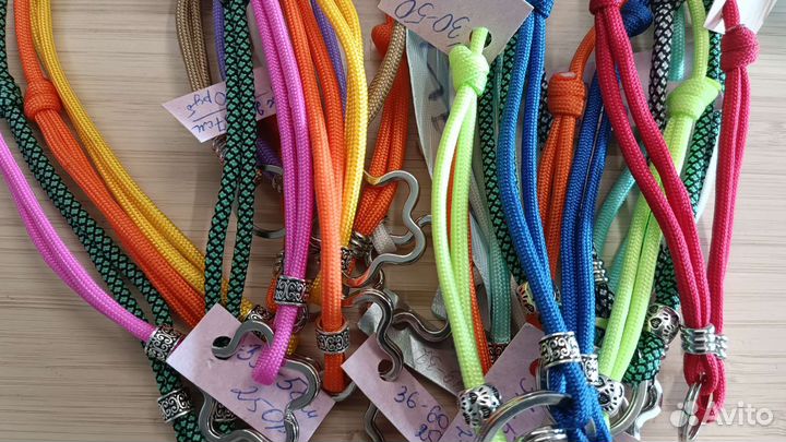 Шнурок для адресника ошейник веревка