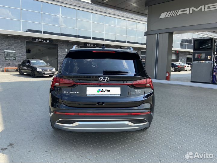 Hyundai Santa Fe 2.2 AMT, 2021, 53 000 км