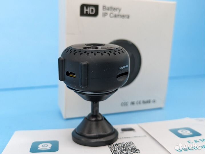 Камера вай фай Mini Wife 4K 150 градусов