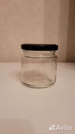 Банки стеклянные 200 мл с крышкой новые