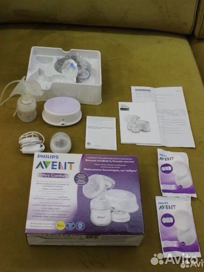 Молокоотсос avent электрический