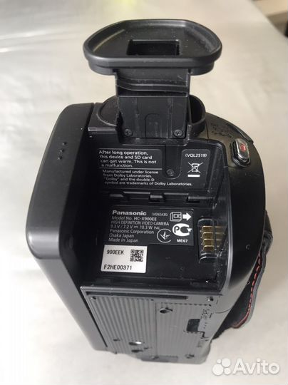Видеокамера panasonic hc х900