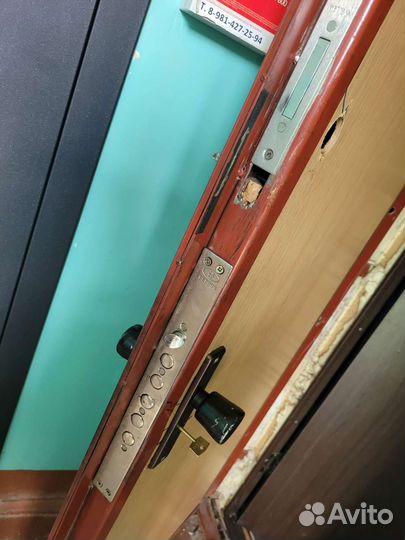 Дверь входная железная бу