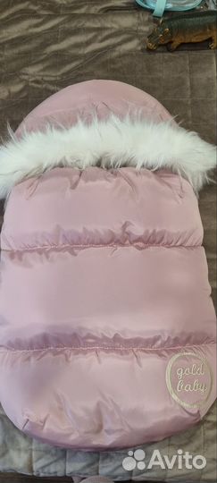 Конверт на выписку зимний для девочки