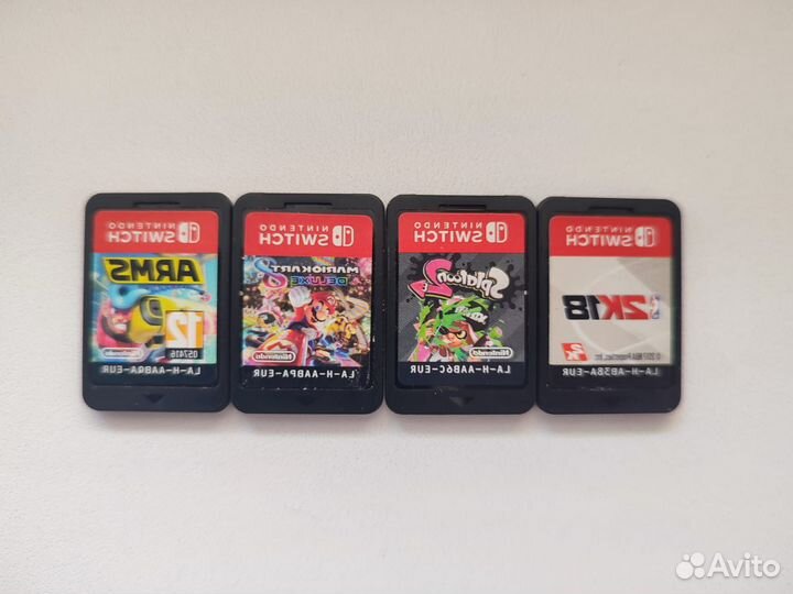 Картриджи на nintendo switch