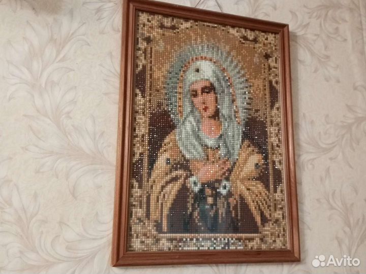 Алмазная мозаика иконы