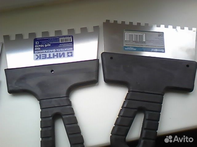 Шпателя зубчатые