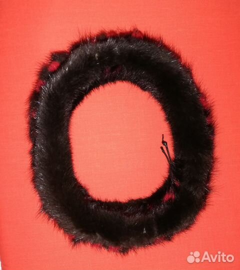 Повязка на голову из меха норки
