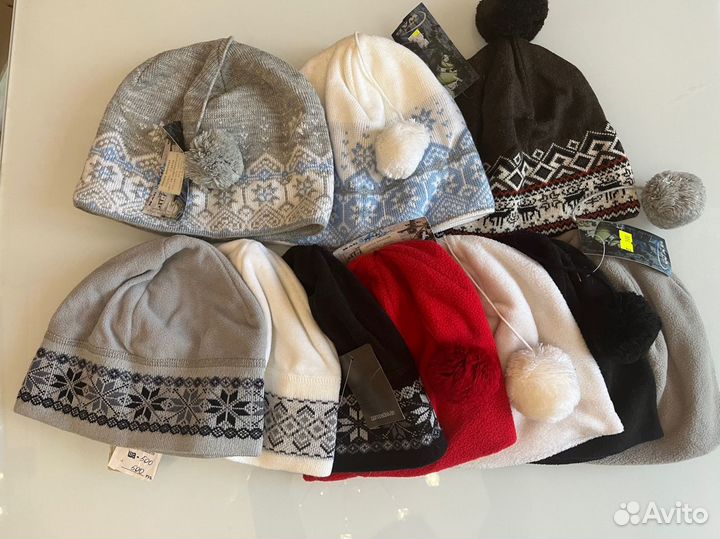 Мужские шапки новые