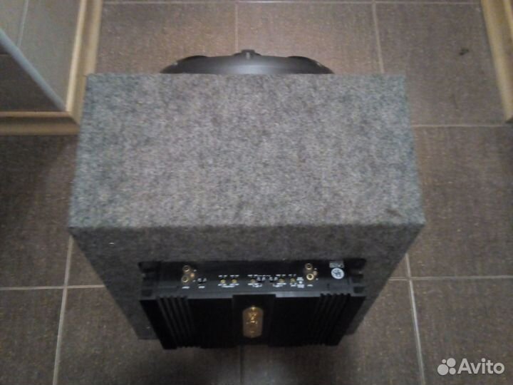 Сабвуфер Mtx audio и усилитель DLS CA 250 в корпус