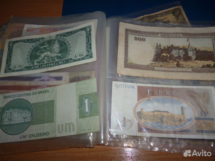 Банкноты разных стран старые (и монеты)