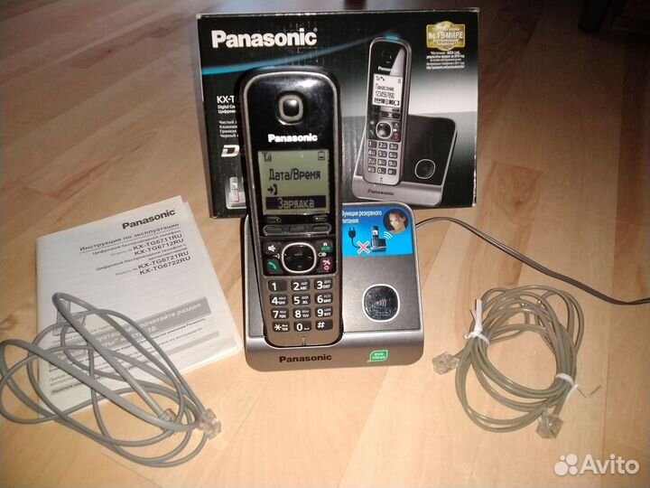 Телефон беспроводной/трубка беспроводная Panasonic