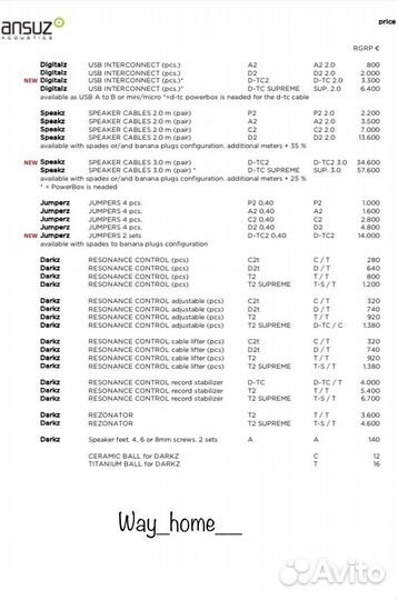 Ansuz Acoustics (ansuz)