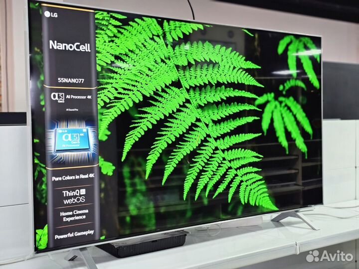 Телевизор LED LG 55nano776QA