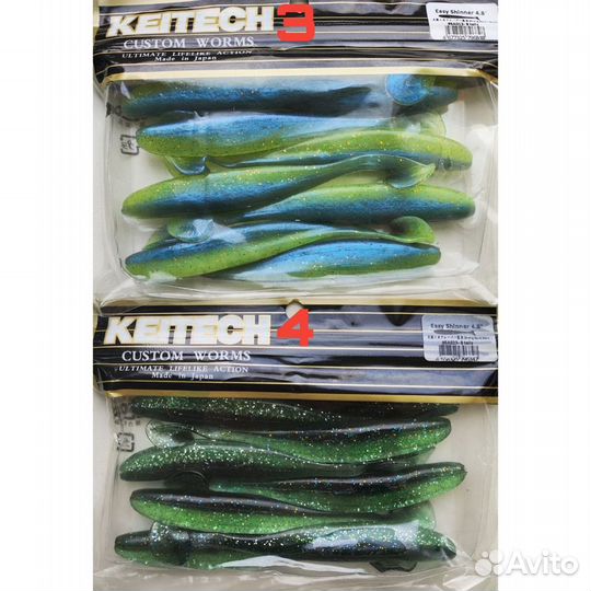 Keitech easy shiner 4.8' 13 расцветок