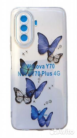 Чехол - накладка для Huawei nova Y70 силикон проз