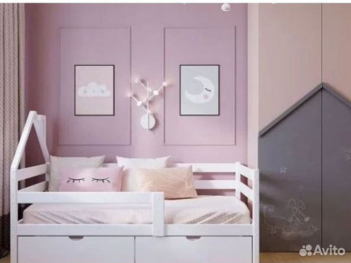 Детская кровать домик