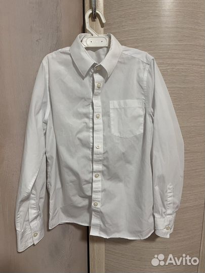 Рубашка школьная на девочку 140