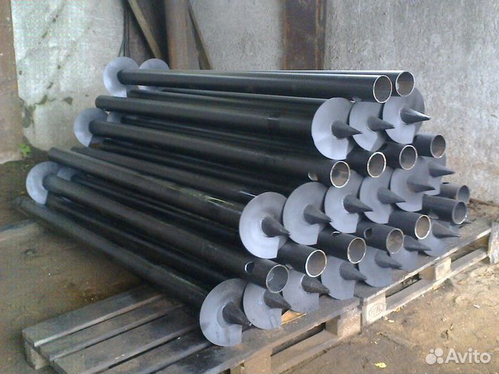 Винтовые сваи d57-108 u