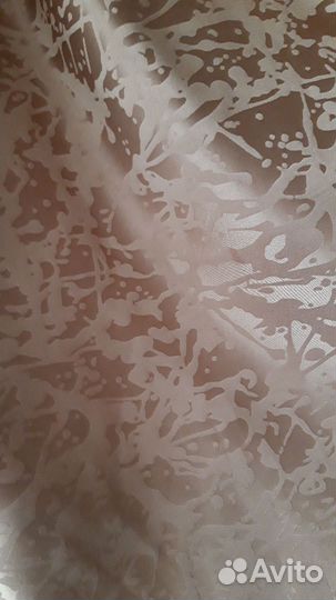 Шторы Кружевной бутик, цвет песочный