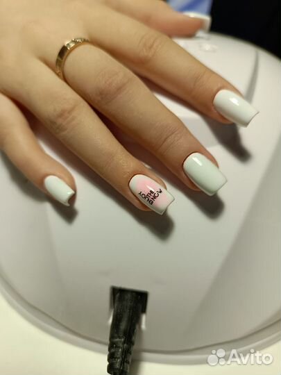 Наращивание ногтей на дому