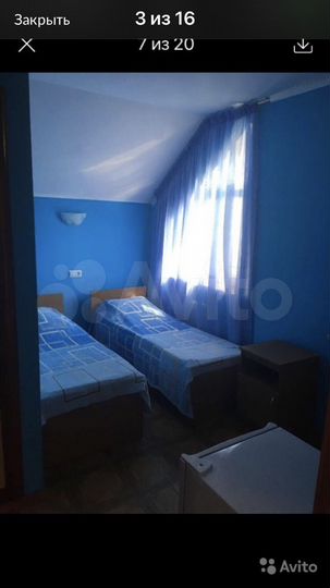 Комната 16 м², 1/2 эт.
