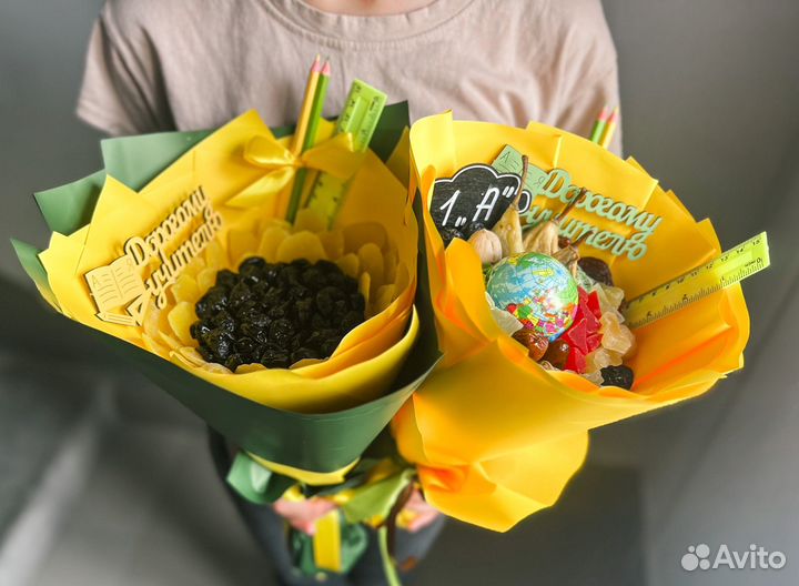 Букет учителю на 1 сентября, подарок учителю