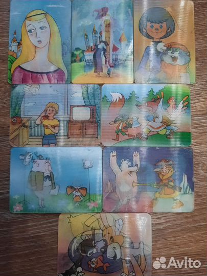 Календарики стерео СССР