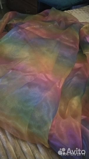 Штора из органзы