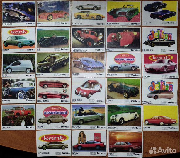 Turbo Вкладыши разных серий