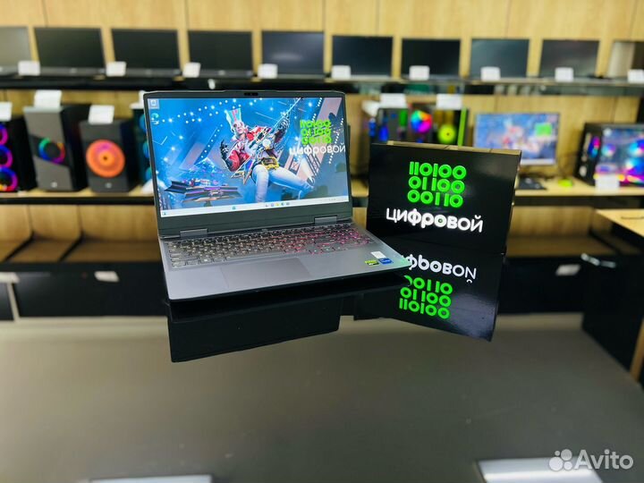 Игровой ноутбук Lenovo i5-12/RTX 3050 6Gb/DDR5-16