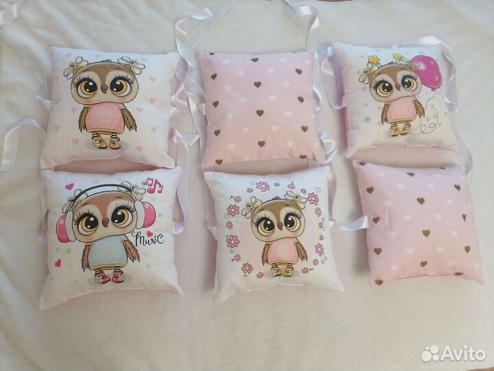 Бортики в кроватку