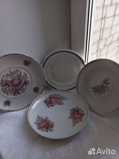 Блюда и тарелки СССР