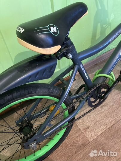 Велосипед safari proff neon. Диаметр 18 дюймов