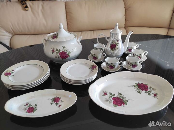 Сервизы столовые зик и другие