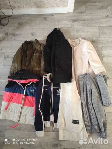 Вещи пакетом на девушку