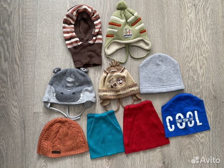 Шапка для мальчика до 1 года