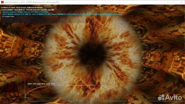 Видеокарта Zotac GTX 1080ti 11 Gb