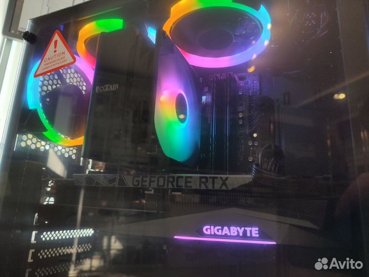 Игровой Core i5-12600K,RTX 3080,SSD 500gb + SSD 96