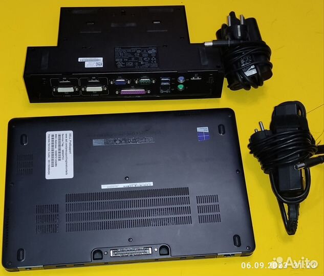 Ноутбук dell i7 6600/16Gb/M.2 512Gb/4G/докстанция