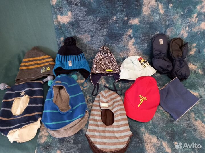 Шапки на мальчика