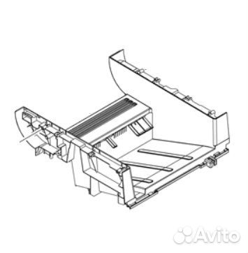 Крышка верхняя HP LJ M 521 RM1-8516-000